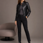 Blackout Moto Biker Jacket