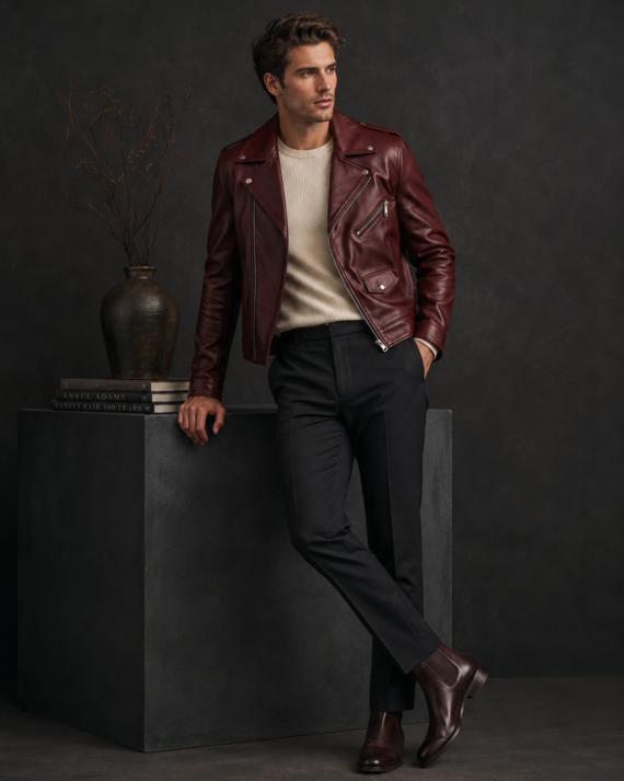 Ironclad Studded Biker Jacket