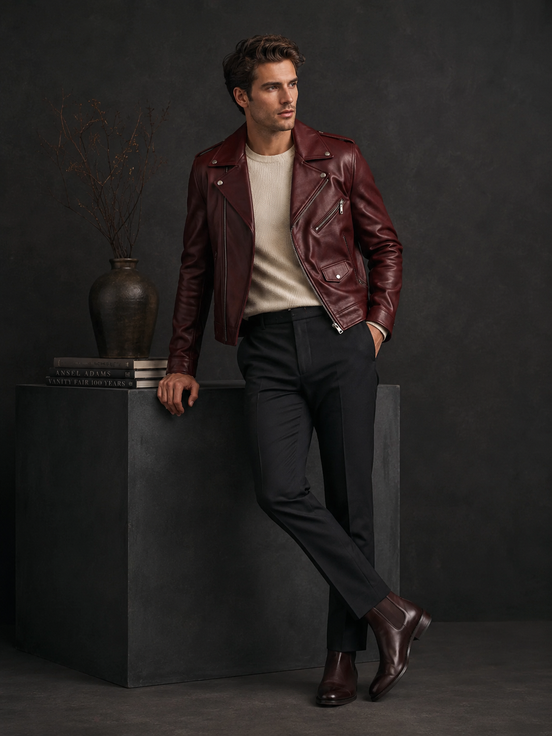 Ironclad Studded Biker Jacket
