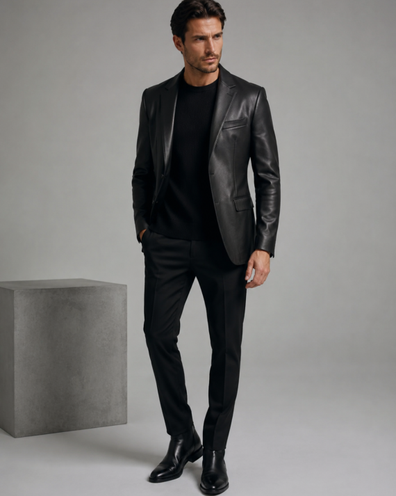 Preston Single-Breasted Blazer