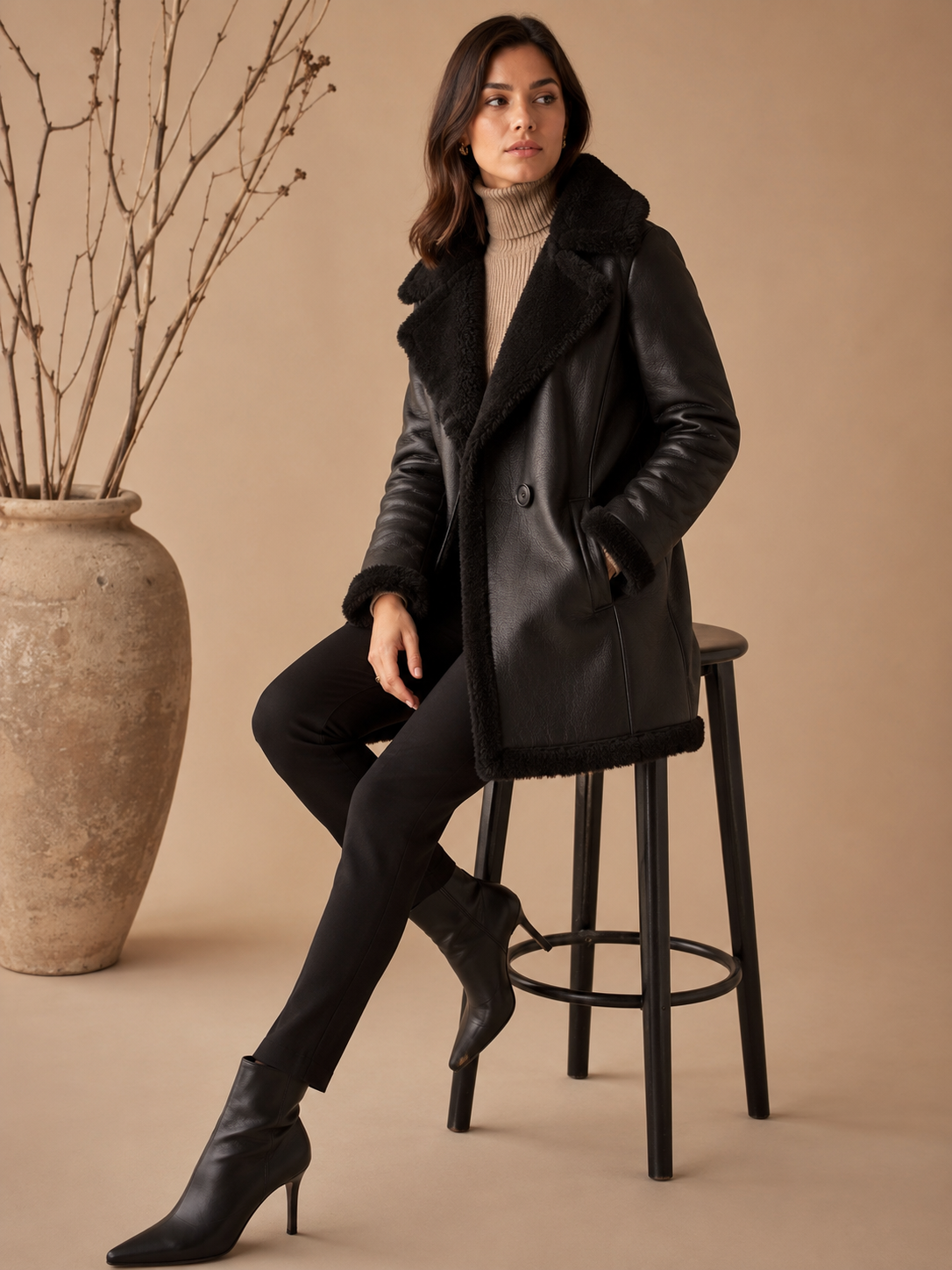 Timberline Winter Leather Vest